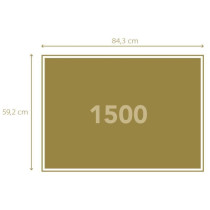 CLEMENTONI - Compact 1500 pieces - Le Mont Saint-Michel