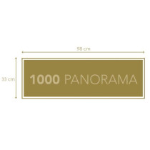 CLEMENTONI - Compact 1000 pieces Panorama - Dragon Ball Super