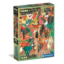 CLEMENTONI - Compact 1000 pieces - More is more - Animals & Botanics