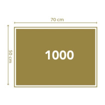 CLEMENTONI - Compact 1000 pieces - Shades of Santorini