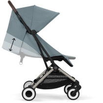 CYBEX - Poussette ultra compacte et confortable - ORFEO - 4 roues - St