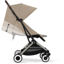 CYBEX - Poussette ultra compacte et confortable - ORFEO - 4 roues - Al