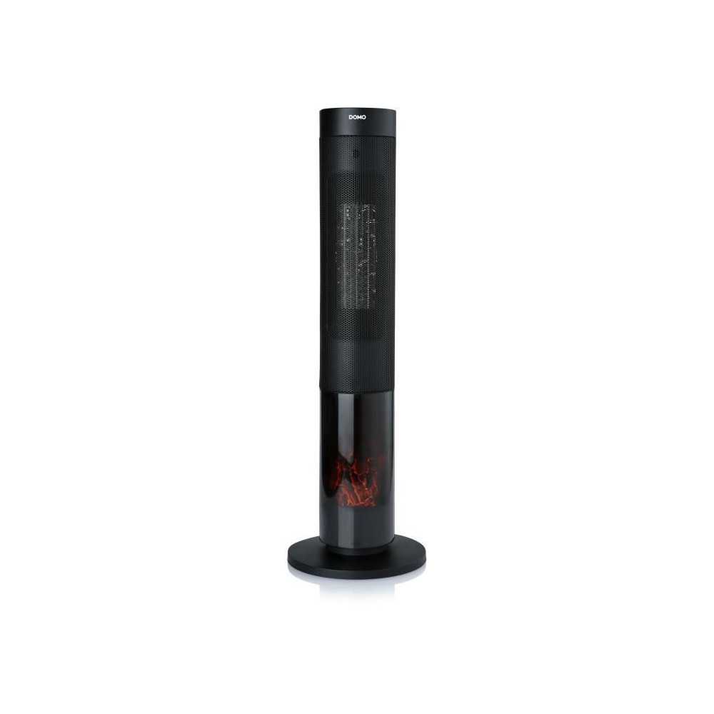 Chauffage céramique effet feu de bois - 2000 W - DOMO - DO7345H - 83,