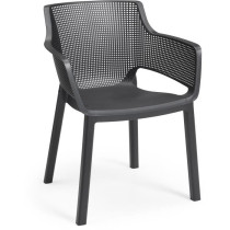 Lot de 6 fauteuils de jardin - Allibert by KETER - ELISA - En résine