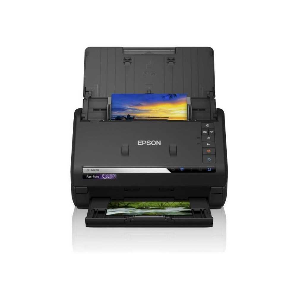 Scanner de documents EPSON FastFoto FF-680W - 600 dpi - Wifi avec bac