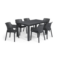 Lot de 6 fauteuils de jardin - Allibert by KETER - EVA - En résine -