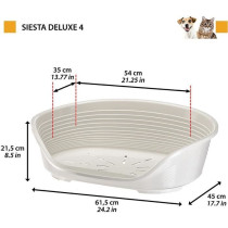 Corbeille - FERPLAST - SIESTA DELUXE 4 - Bordeaux