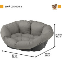 Coussin - Ferplast - Sofa Zebré L - Tissu rembourré - Coloris zebré