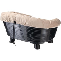 Corbeille - FERPLAST - SOFA THRONE 4 - Avec coussin - Noir