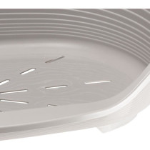Corbeille - FERPLAST - SIESTA DELUXE 8 - Gris clair