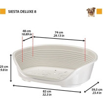 Corbeille - FERPLAST - SIESTA DELUXE 8 - Vert