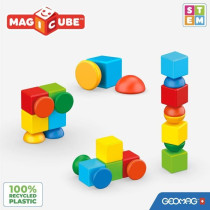 Blocs magnétiques - GEOMAG - Magicube 061 - 8 pieces - Empilables - P