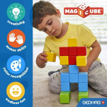 Jeu de construction magnétique - GEOMAG - Magicube Recycled Creative