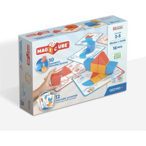 Blocs magnétiques - GEOMAG - Magicube Blocks & Cards - 16 pieces - É