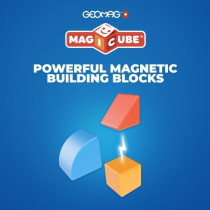 Blocs magnétiques - GEOMAG - Magicube Blocks & Cards - 16 pieces - É