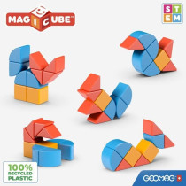 Blocs magnétiques - GEOMAG - Magicube Blocks & Cards - 16 pieces - É
