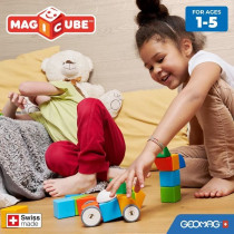 Blocs magnétiques - GEOMAG - Magicube 308 - 10 pieces - Formes varié