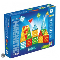 Tuiles magnétiques - GEOMAG - Tiles Gems 4100 - 16 pieces - Formes g