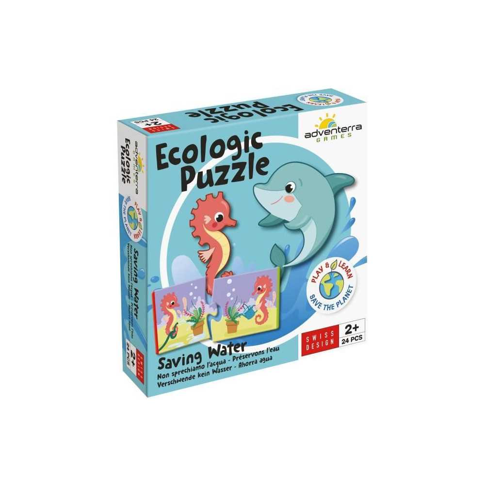 Jeux éducatifs - GEOMAG - Ecologic Puzzle Saving Water - Mini-puzzles