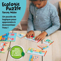 Jeux éducatifs - GEOMAG - Ecologic Puzzle Saving Water - Mini-puzzles