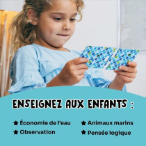 Jeux éducatifs - GEOMAG - Ecologic Puzzle Saving Water - Mini-puzzles