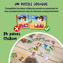 Jeux éducatifs - GEOMAG - Ecologic Puzzle Respect the Earth - Mini-pu