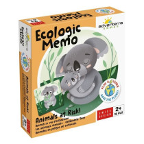 Jeux éducatifs - GEOMAG - Ecologic Memo Animals at Risk - Jeu de mém
