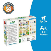 Jeux éducatifs - GEOMAG - My Eco House - Méthode Montessori - Constr