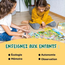 Jeux éducatifs - GEOMAG - Observation Puzzle Green City - Puzzle éco