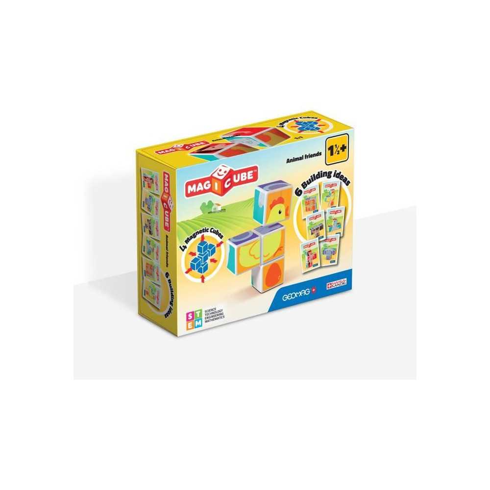 MAGICUBE Animaux Amis (4 Cubes)
