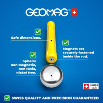 Coffret de construction - GEOMAG - Glow Recycled - 42 pieces - Lumines