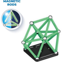 Coffret de construction - GEOMAG - Glow Recycled - 42 pieces - Lumines