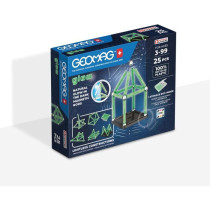 Coffret de construction - GEOMAG - Glow Recycled - 25 pieces - Lumines