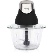 Mini hachoir électrique - H.Koenig - LEO8 - 320 W - Bol en verre 1 L