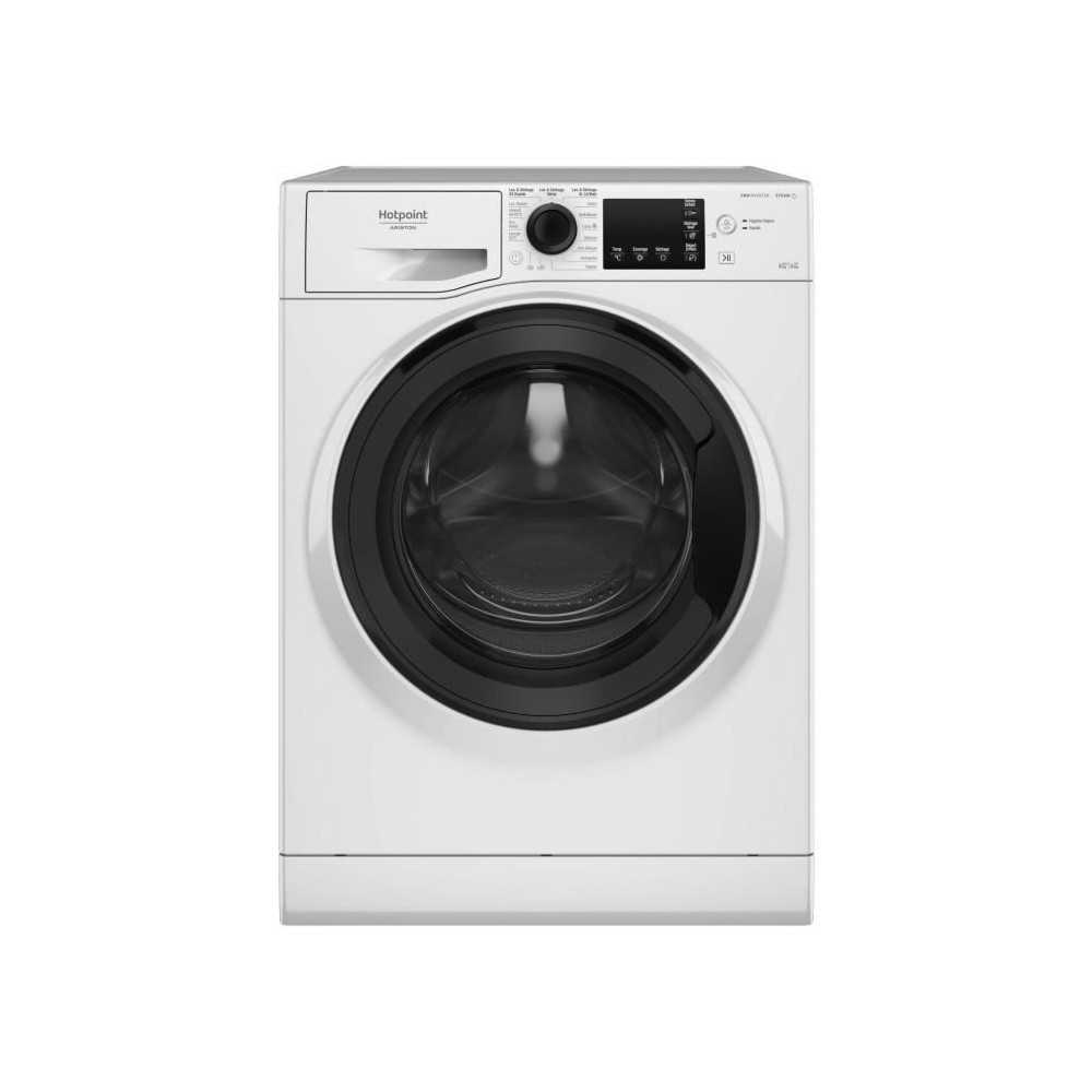 Lave-linge séchant HOTPOINT NDB8635KFR - 8 / 6 kg - Induction - L60cm