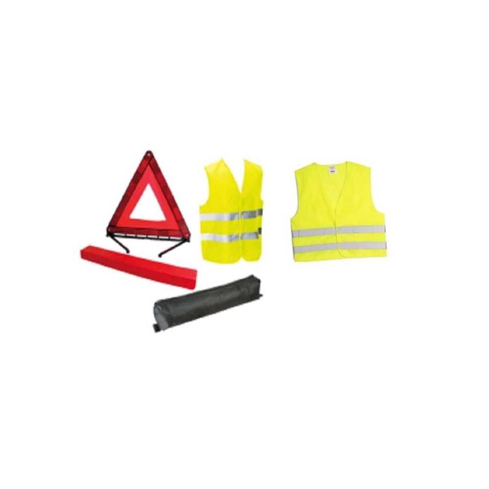 Pack sécurité - HTC EQUIPEMENT - 1 triangle de présignalisation + 2