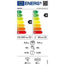 Lave-linge séchant encastrable - INDESIT - BIWDIL861485EU - 8 a 6kg -