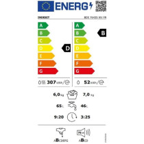 Lave-linge séchant hublot INDESIT BDE76435WVFR - 7 / 6 kg - Induction