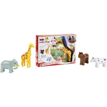 Animaux magnétiques - KLEIN - 0065 - 4 grands animaux Funny Puzzle, b