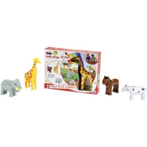 Animaux magnétiques - KLEIN - 0065 - 4 grands animaux Funny Puzzle, b