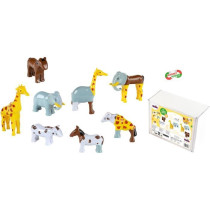 Animaux magnétiques - KLEIN - 0066 - 8 grands animaux Funny Puzzle, b
