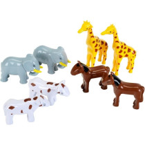 Animaux magnétiques - KLEIN - 0066 - 8 grands animaux Funny Puzzle, b
