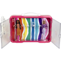 Mallette vitrine Barbie - KLEIN - 5808 - Pour 6 poupées avec fermoir