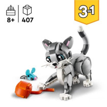 LEGO Creator 31163 3-en-1 Le chat joueur - Jeu de construction pour fi