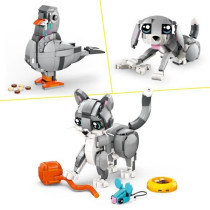 LEGO Creator 31163 3-en-1 Le chat joueur - Jeu de construction pour fi
