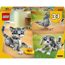 LEGO Creator 31163 3-en-1 Le chat joueur - Jeu de construction pour fi