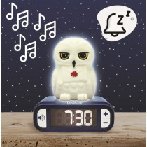Réveil veilleuse digital LEXIBOOK - Hedwige - 3D lumineux et sonore -