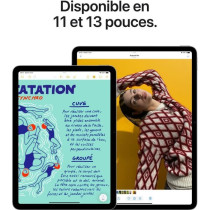 APPLE - iPad Air M3 (2025) - 13 - Wi-Fi + Cellular - 512Go - Mauve