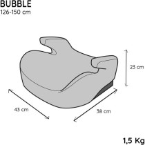 Siege auto réhausseur - NANIA - Bubble - Groupe 3 - 126-150 cm - I-Si