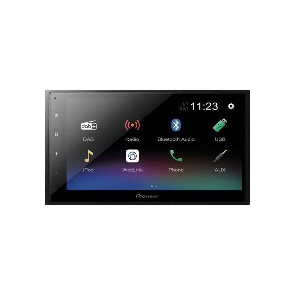 Autoradio - PIONEER - DMH-A340DABDAB - USB - 2 DIN - écran 6,8 capaci